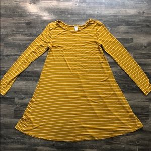 Old Navy Tall Mustard Dress